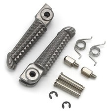 Silver Front Footrest foot pegs/main step arm for Yamaha YZF R1 R1M R1S Limited