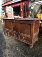 Welsh Oak Coffer. 1725