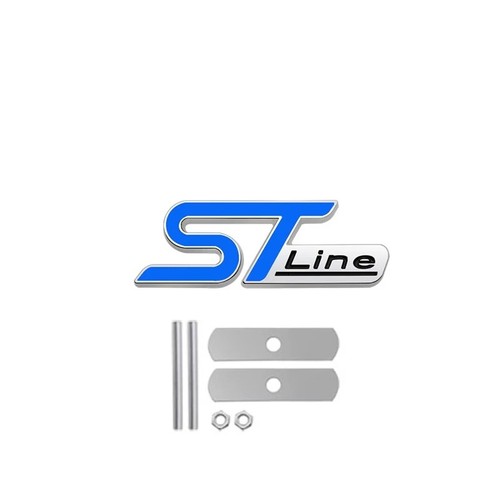 Blue metal line front - line,