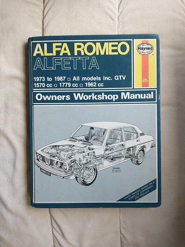 Alfa romeo alfetta haynes - alfa,