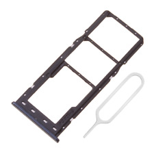 Samsung Galaxy A10S (SM-A107F) Dual SIM Card Holder Drawer + SD Card - BLACK