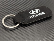 Hyundai leather keyring - hyundai,