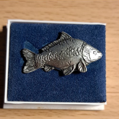 Mirror carp fish pin - mirror,
