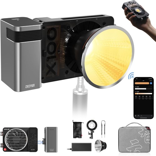 Zhiyun molus x100 combo 100w - molus,