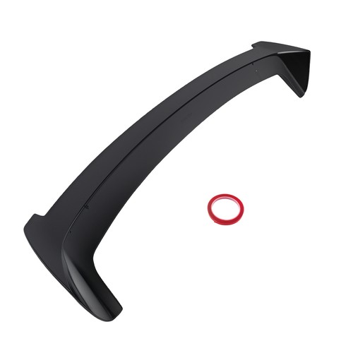 Trunk lip spoiler glossy black - trunk,