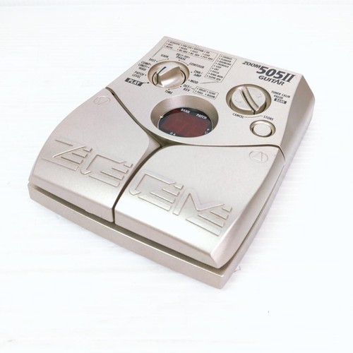 Zoom 505ii silver guitar - zoom,