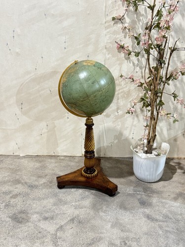 Antique regency atlas globe - antique,