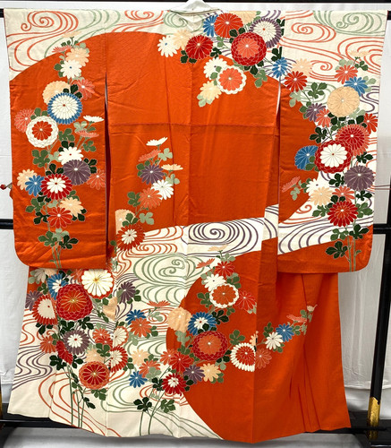 Japanese vintage kimono - japanese,