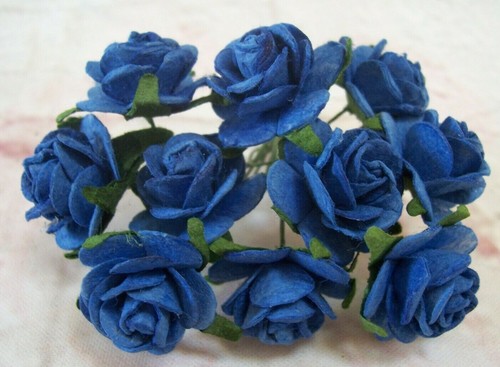 20x mulberry paper roses - paper,