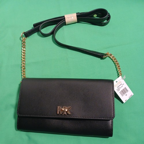 Michael kors black leather - black, xl