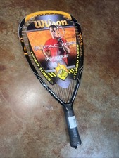 Wilson K Factor K Fierce Racquetball Prestrung Racquet 3 5/8" Grip Size