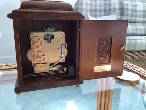 Comitti wooden mantel clock - wooden,