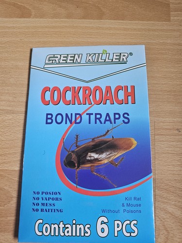 Green killer sticky cockroach - killer,