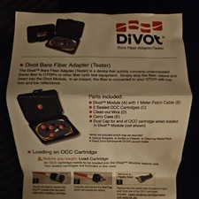 Divot Bare Fiber Testing