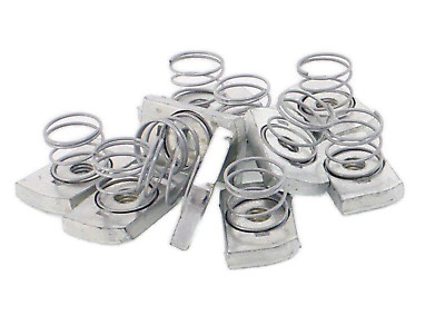 10x unistrut zinc plated short - 10x,