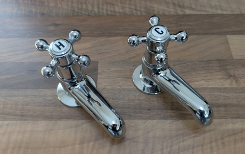 Vintage solid brass edwardian - solid,