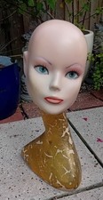 Vintage Swan Neck Mannequin Head