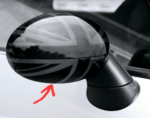 Wing mirror cover caps - cover, dark