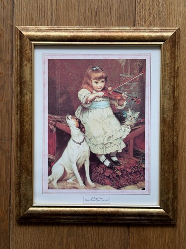 Broken string framed art - broken,