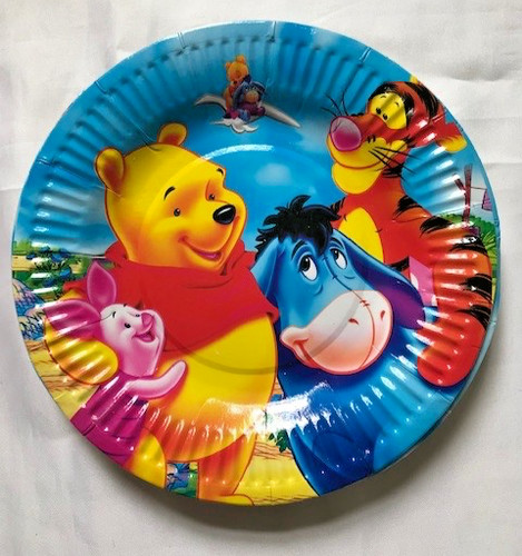 Plates winnie pooh children - 10,
