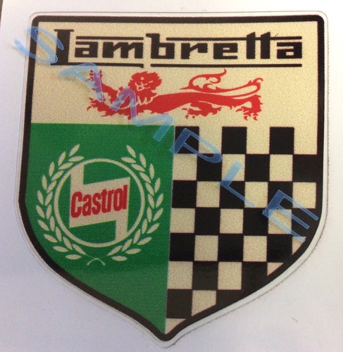 Castrol lambretta lion oil - lambretta,
