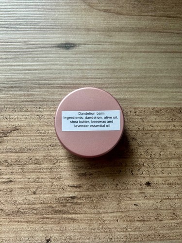 Dandelion balm salve cuts - dandelion,