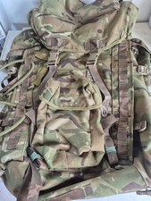 British Army, Rucksack & Frame, (inf) Long Convoluted Back, MTP, IRR. Brand New.