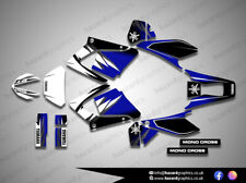 Yamaha DT DTX DT125X DTRE-X DT125RE Graphics Kit Sticker Kit (F1 Blue Blk)