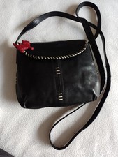 Radley vintage, x body bag , black leather. Used in reasonable condition.