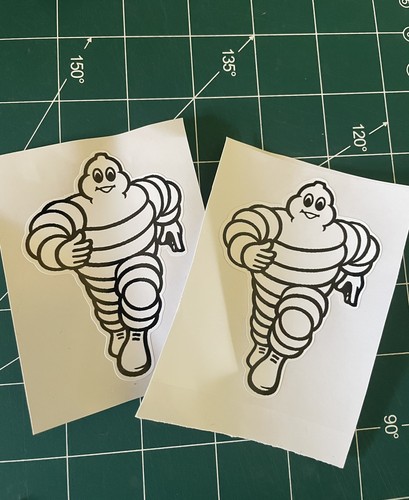 Michelin man stickers - x,