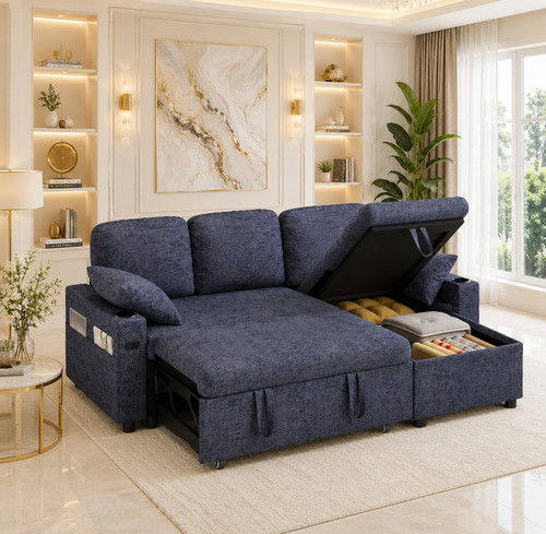 Corner sofa bed seater - bed,