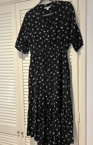 Whistles eva camila print midi - print,