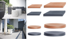 Plant Pot Stand with Wheels