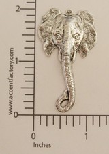 44444 - 2 pc Elephant Charm