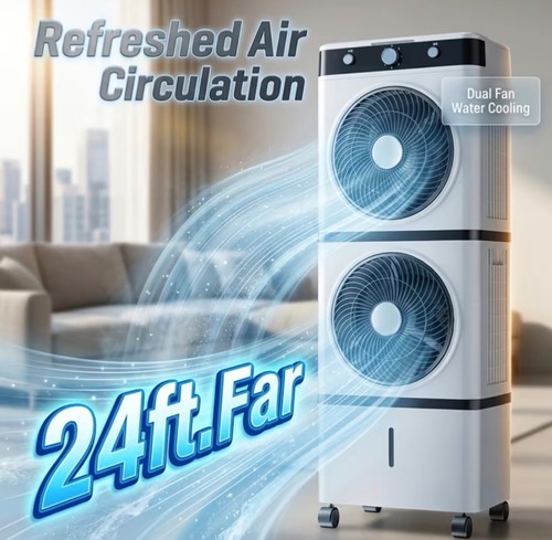 3800cfm evaporative - 37.6”,