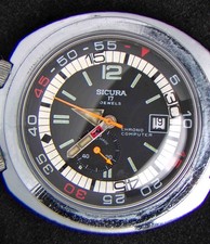 Sicura Chrono Computer Black