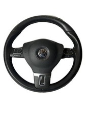 VW PASSAT B7 2011 Steering Wheel 3C8419091B 3C8880201K A1l2b312s