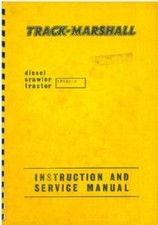 Track Marshall TM56 Crawler Tractor Operators Manual