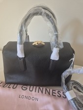 Lulu Guinness Black Leather
