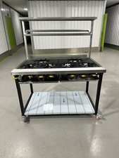 6 Burner Gas COOKER One Shelf