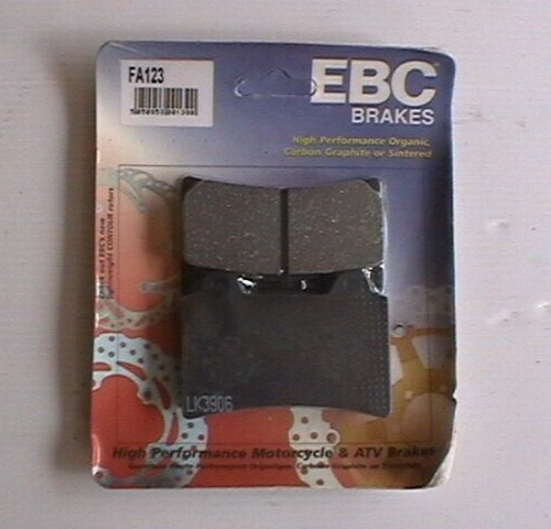 Ebc fa123 brake pads - fa123,