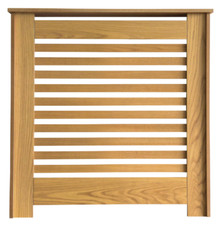 Radiator Cover Oak MDF Mini W780mxD200xH818mm Manhattan Style