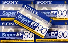 Sony Super EF 90 Mins - C-90EF