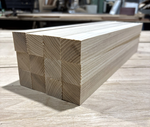 Planed ash hardwood offcuts - ash,