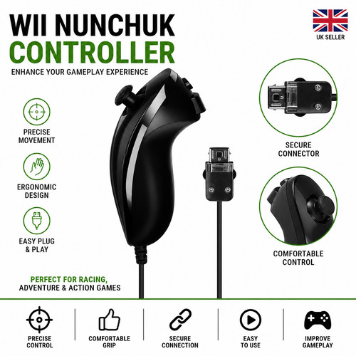 Remote controller nunchuck - remote, +