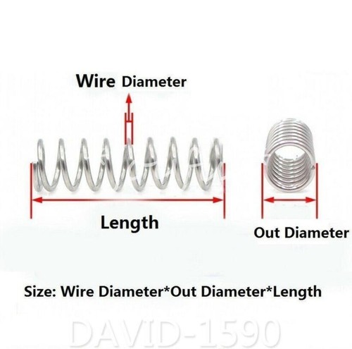 1pcs compression spring - 1pcs,