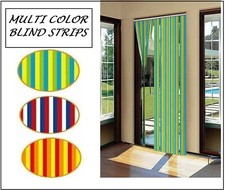 90X200CM   DOOR CURTAIN BLINDS STRIPS PLASTIC FLY INSECT WASP