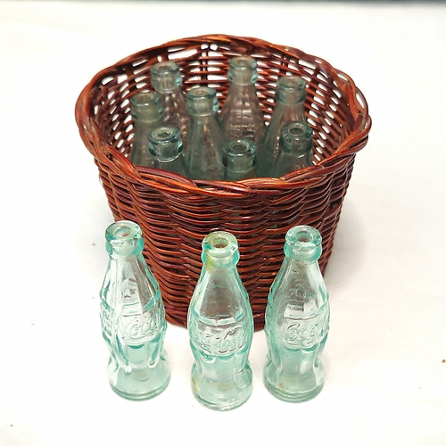 Vintage coca cola - mini, bottles