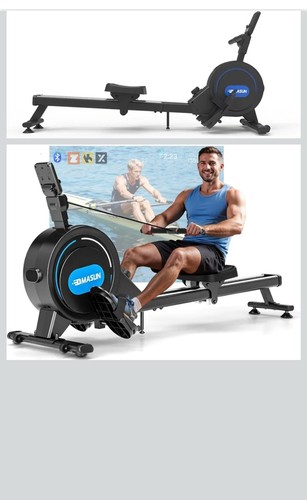 Magnetic rowing machine - rowing,