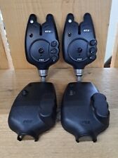 2 × Fox Micron NTXR / NTX-R Bite Alarm Radio (2nd generation!) MINT CONDITION Carp